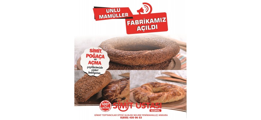 UNLU MAMÜLLER FABRİKAMIZ AÇILDI